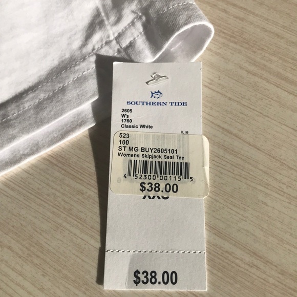 NWT Southern Tide THE SKIPJACK T-Shirt XXS - Picture 4 of 6